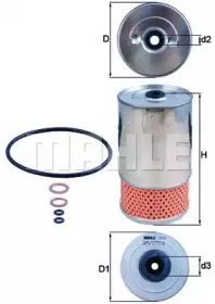 OX 38D KNECHT Масляный фильтр