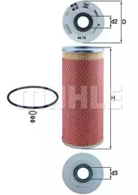 OX 72D KNECHT Масляный фильтр