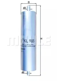 KL 985 KNECHT Топливный фильтр