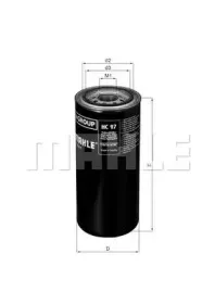 HC97 KNECHT Фильтр, Гидравлическая система привода рабочего оборудования