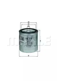 KC 22 KNECHT Топливный фильтр