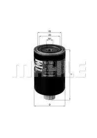 KC 191 KNECHT Топливный фильтр