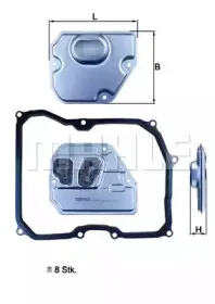 HX 169KIT KNECHT Гидрофильтр, автоматическая коробка передач