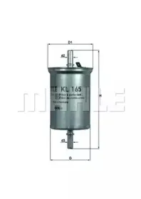KL 165 KNECHT Топливный фильтр