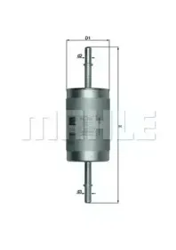 KL 181 KNECHT Топливный фильтр