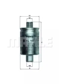 KL 182 KNECHT Топливный фильтр