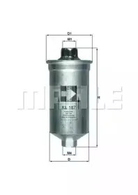 KL 187 KNECHT Топливный фильтр