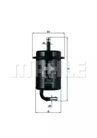 KL 444 KNECHT Топливный фильтр