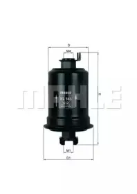 KL 543 KNECHT Топливный фильтр