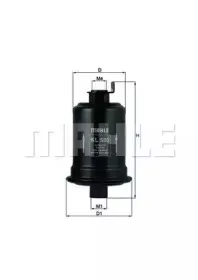 KL 560 KNECHT Топливный фильтр