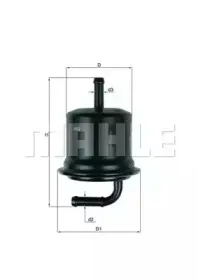 KL 578 KNECHT Топливный фильтр