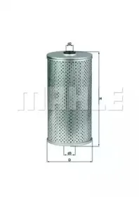 KX 210D KNECHT Топливный фильтр