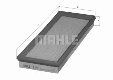 LA 151 KNECHT Фильтр, воздух во внутренном пространстве