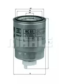 KC 51 KNECHT Топливный фильтр