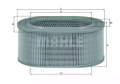 LX 817 KNECHT Воздушный фильтр