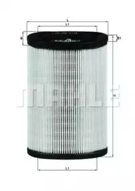 LX 597 KNECHT Воздушный фильтр