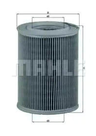 LX 455 KNECHT Воздушный фильтр