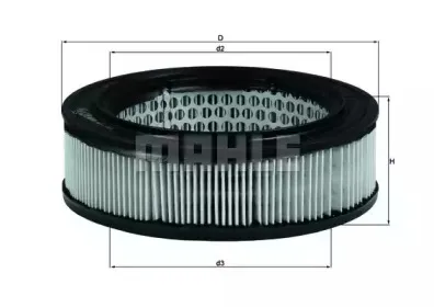 LX 278 KNECHT Воздушный фильтр