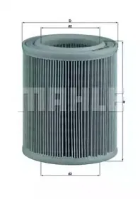 LX 329 KNECHT Воздушный фильтр