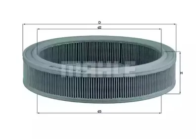 LX 202 KNECHT Воздушный фильтр