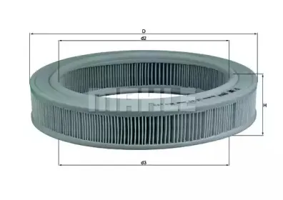 LX 203 KNECHT Воздушный фильтр