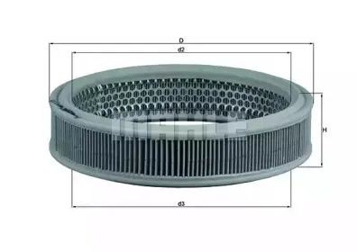 LX 215 KNECHT Воздушный фильтр