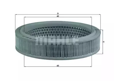 LX 160 KNECHT Воздушный фильтр