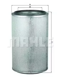 LX 654 KNECHT Воздушный фильтр