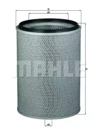 LX 797 KNECHT Воздушный фильтр