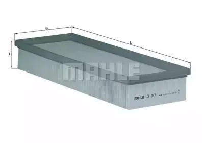 LX 997 KNECHT Воздушный фильтр