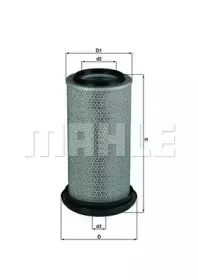 LX 242 KNECHT Воздушный фильтр