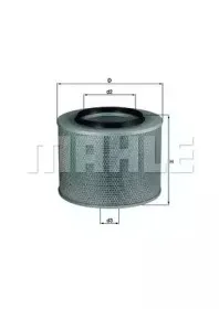 LX 441 KNECHT Воздушный фильтр