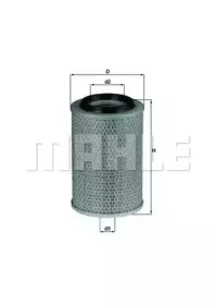 LX 496 KNECHT Воздушный фильтр