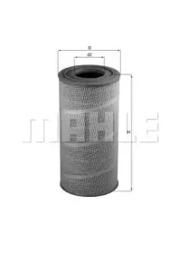 LX 619 KNECHT Воздушный фильтр