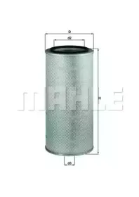 LX 657 KNECHT Воздушный фильтр