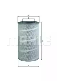 LX 712 KNECHT Воздушный фильтр