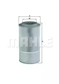 LX 1024 KNECHT Воздушный фильтр