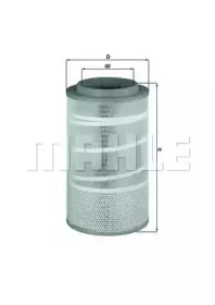 LX 1457 KNECHT Воздушный фильтр