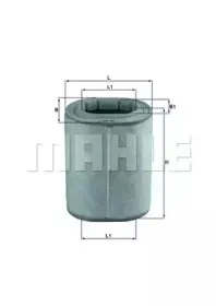 LX 1460 KNECHT Воздушный фильтр