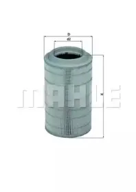 LX 1789 KNECHT Воздушный фильтр