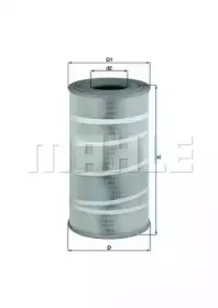 LX72107 KNECHT Воздушный фильтр