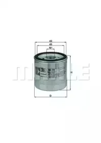 OC 78 KNECHT Масляный фильтр