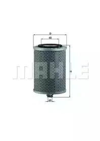 OX 71D KNECHT Масляный фильтр