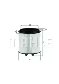 LX 2974 KNECHT Воздушный фильтр