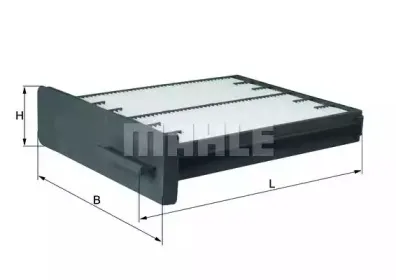 LA 125 KNECHT Фильтр, воздух во внутренном пространстве