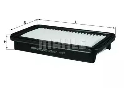 LX 2833 KNECHT Воздушный фильтр