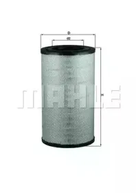 LX 2081 KNECHT Воздушный фильтр