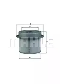 LX 671 KNECHT Воздушный фильтр