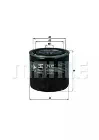 OC 99 KNECHT Масляный фильтр