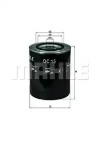OC 15 KNECHT Масляный фильтр